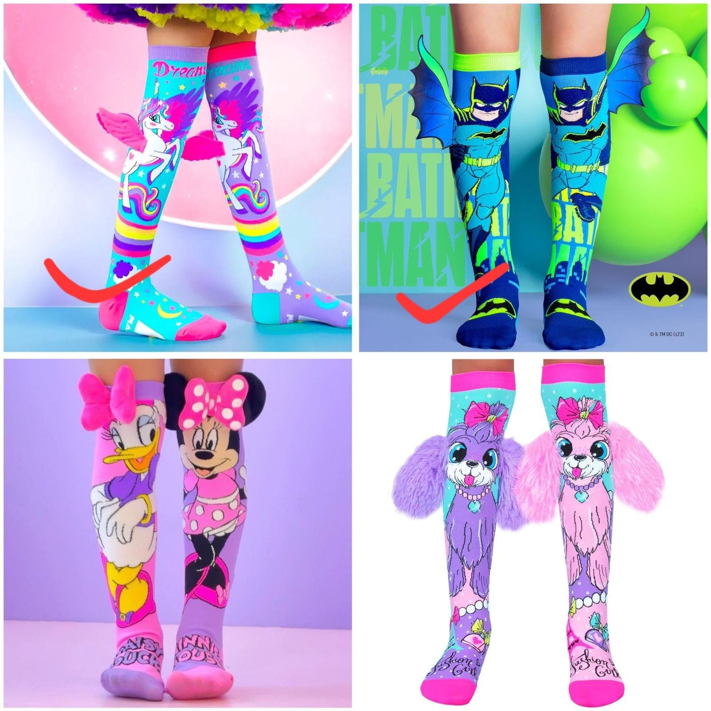• Cute Knee-High Socks 40 CM Size