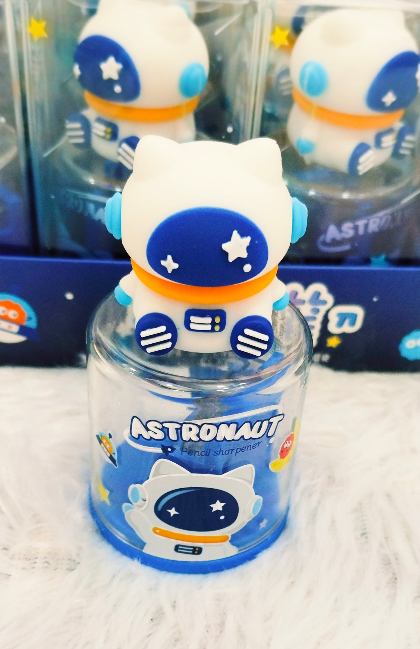 Cute 3d Design Dual Hole Pencil Sharpener (1pc)
