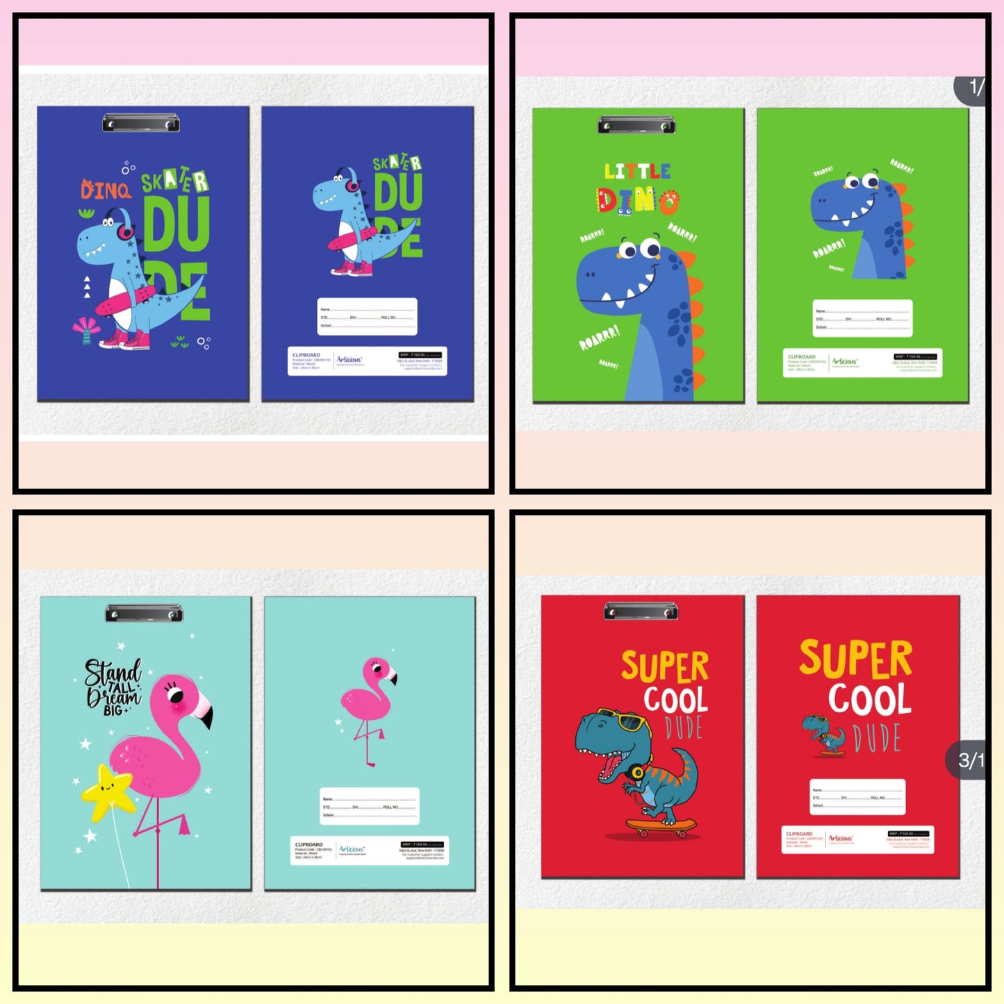 Exam Board ( Characters )