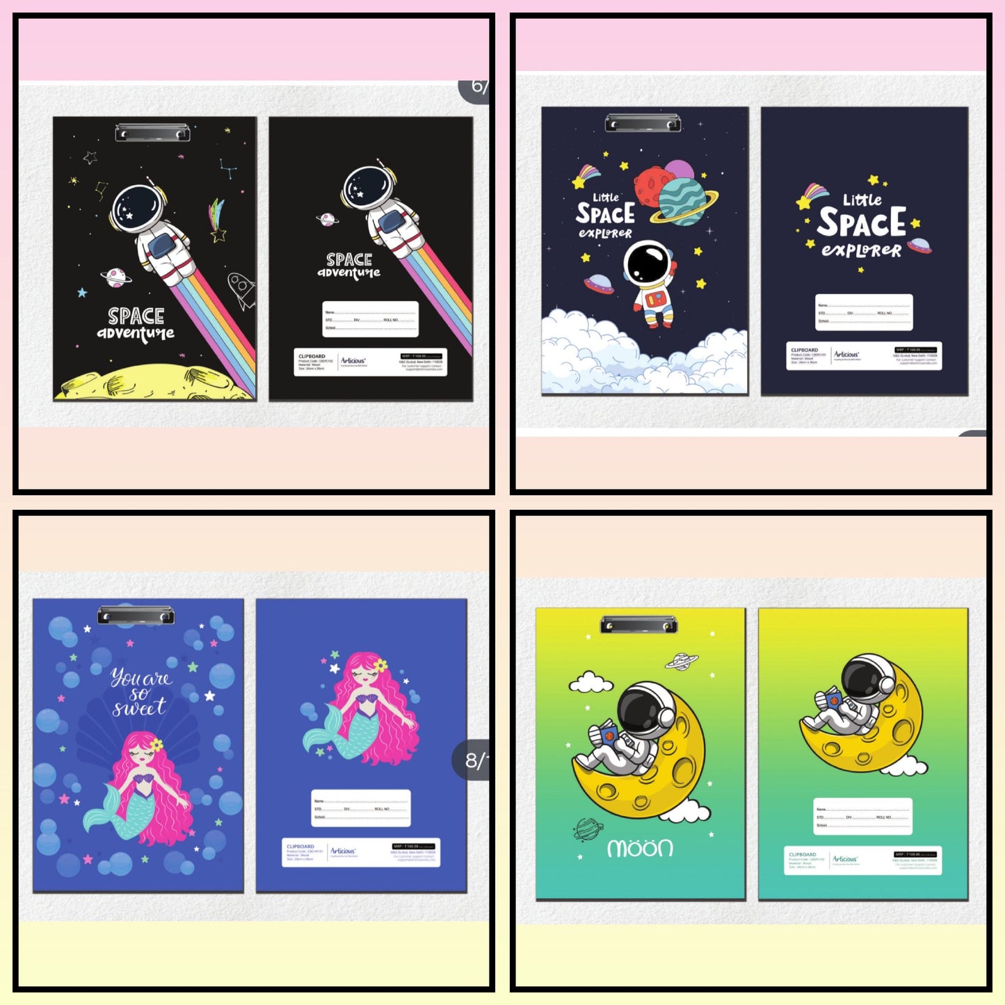 Exam Board ( Characters )