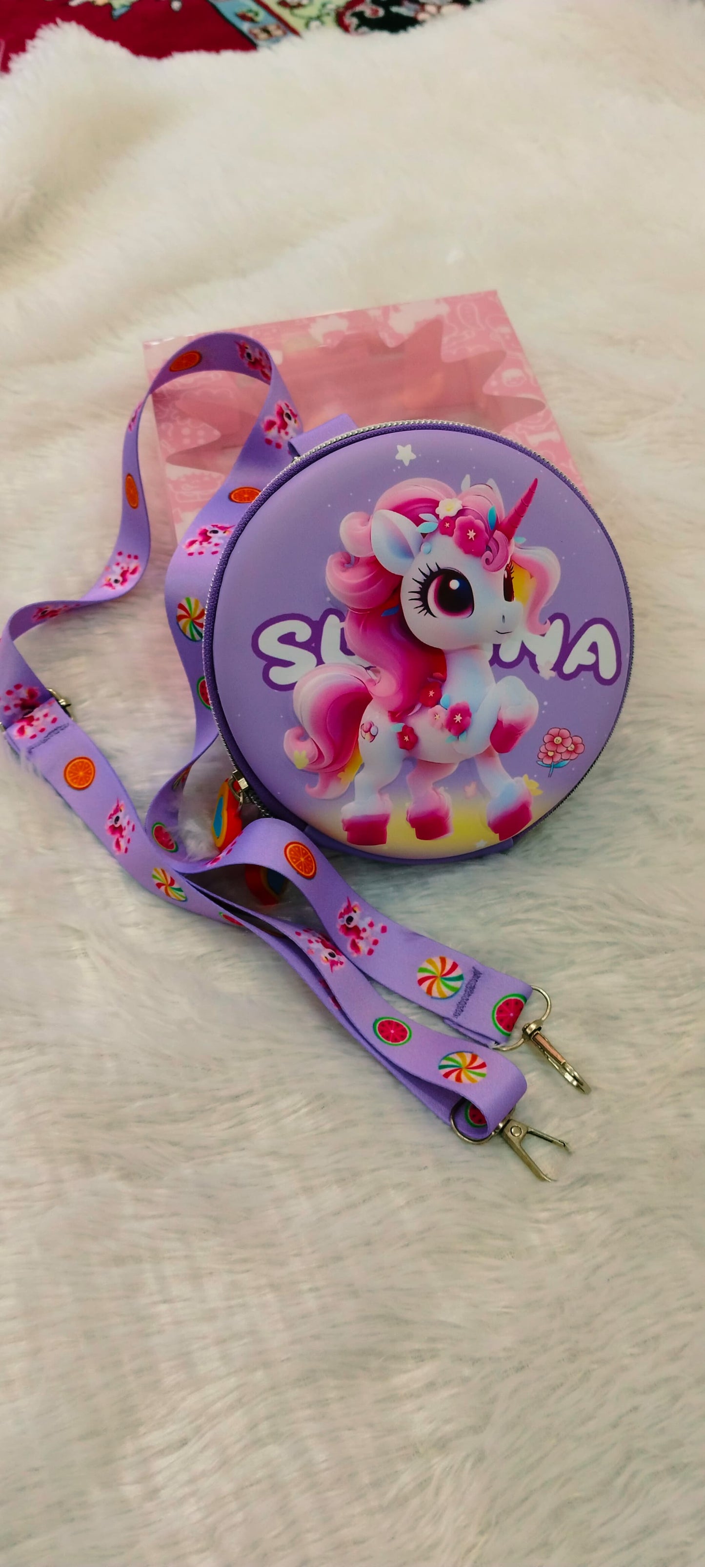 Round Sling Bag