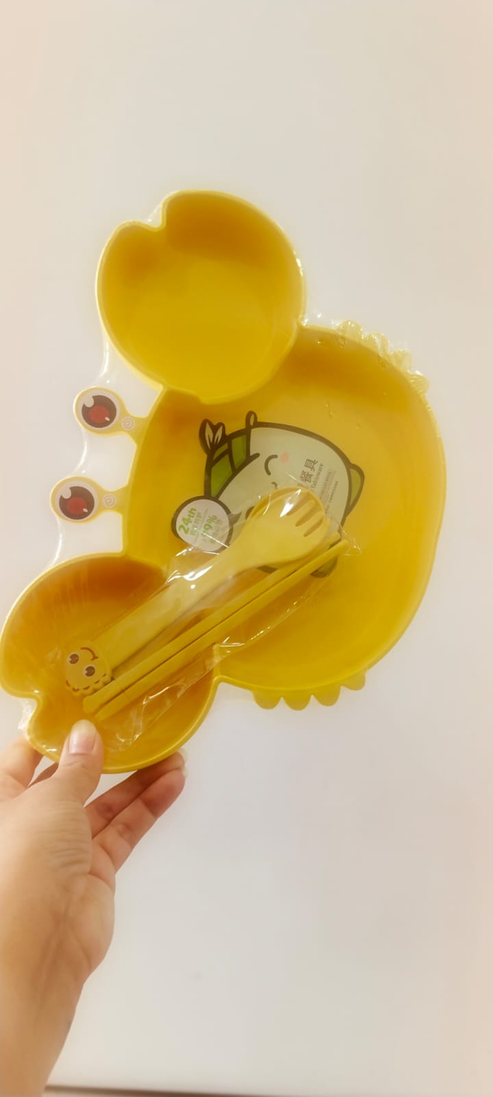 Banana Fiber Crab Plate Set