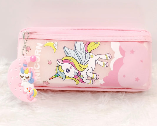 Dual Chain Unicorn keychain pouch