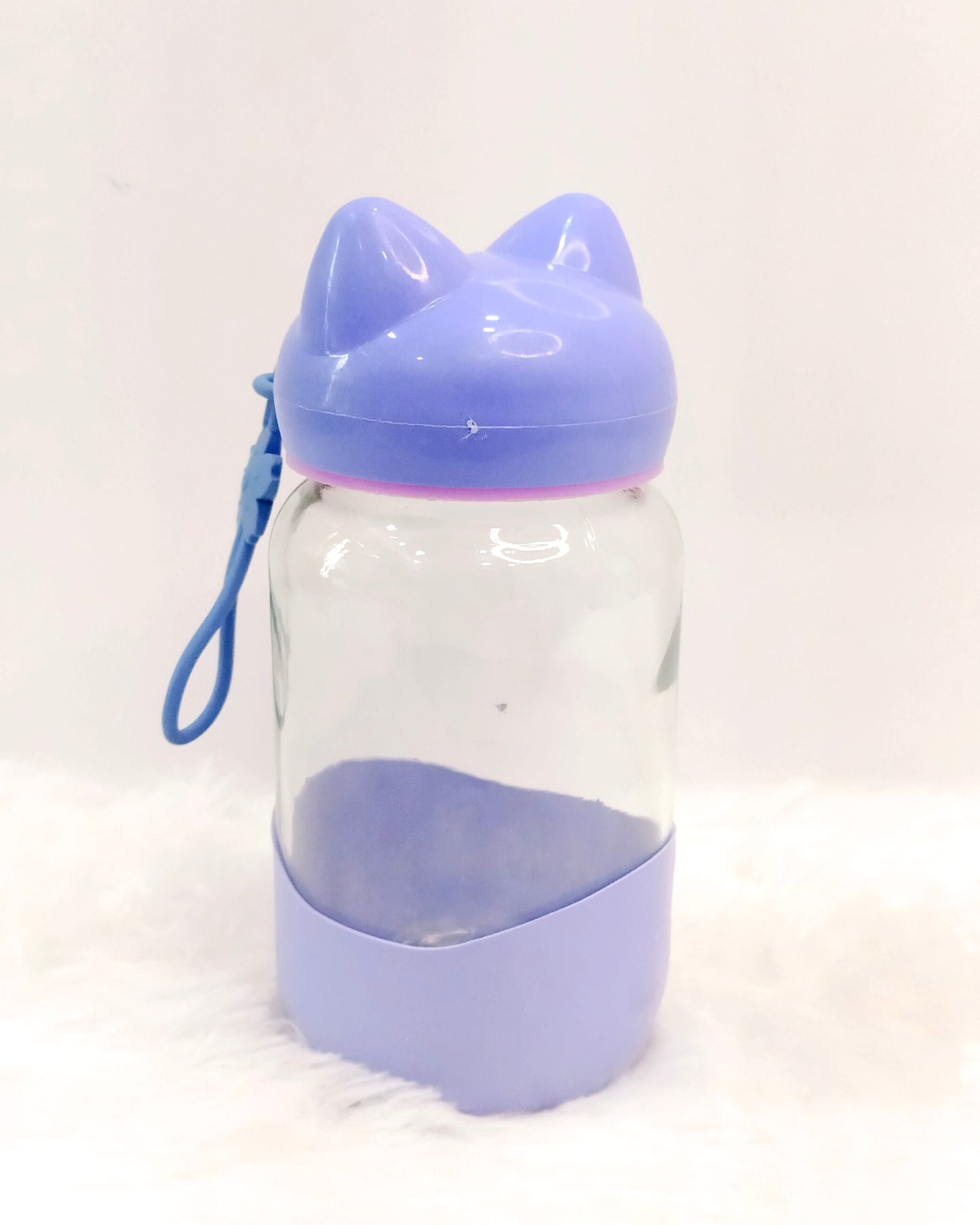 Rabbit Glass Kids Water Bottle