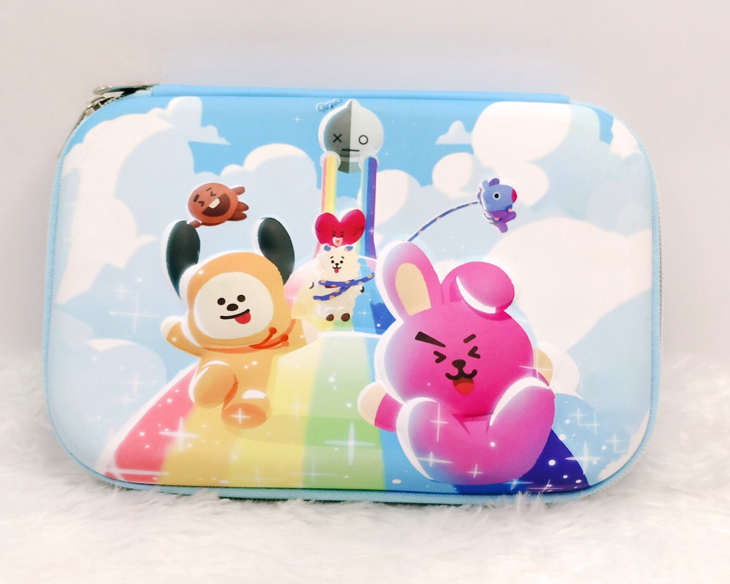 Paper Bear NA BTS BT21 Art Polyester Pencil Box