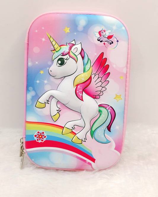 Unicorn Magic Unleashed: Multipurpose/Pencil Pouch - Adorable and Versatile Design, Perfect for School Supplies