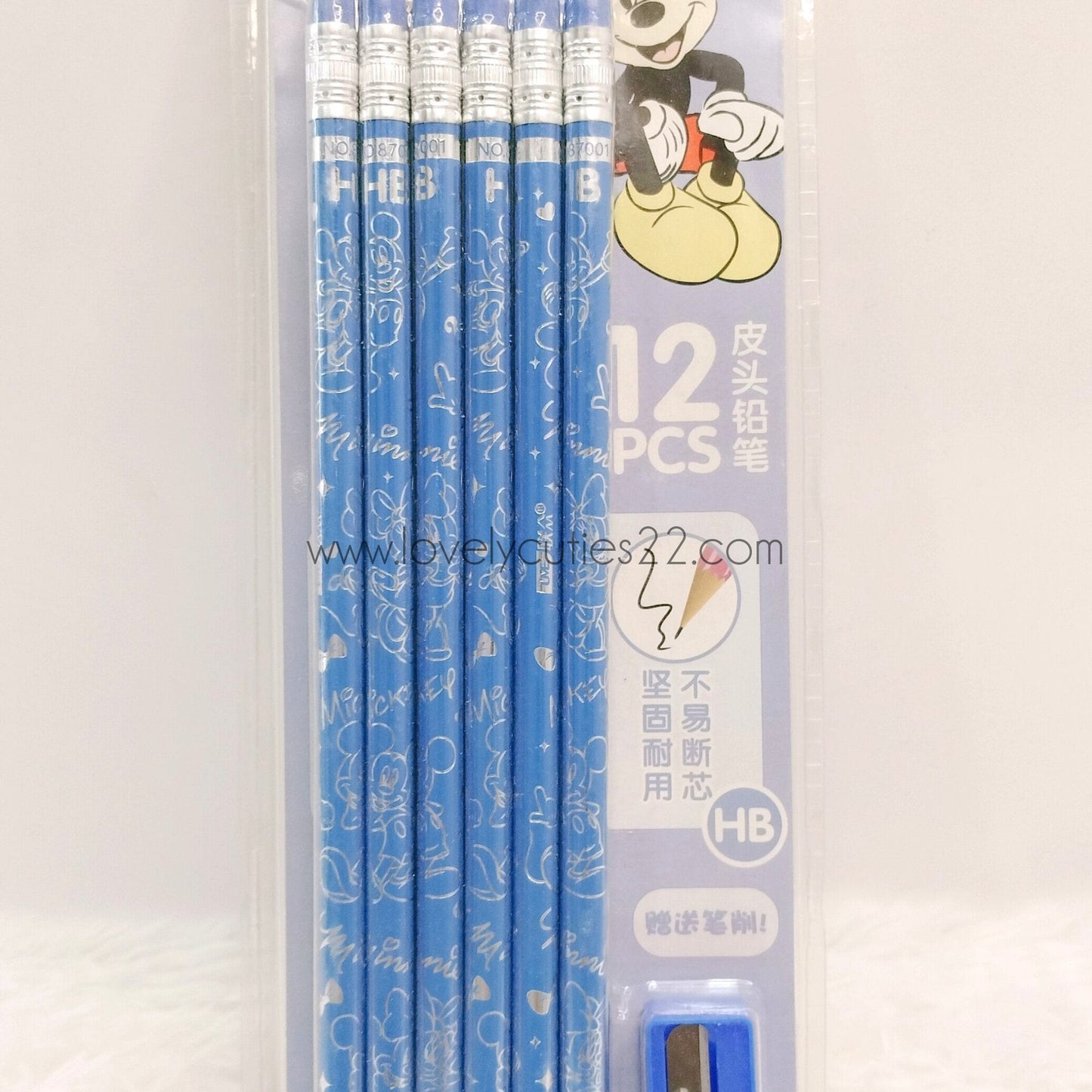 12 PCs HB Pencil Set