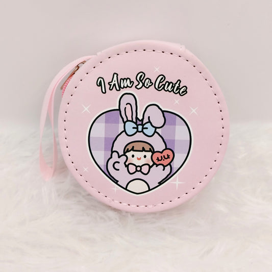 Kawaii K-Delight Mini round Coin Purse & Jewelry Box