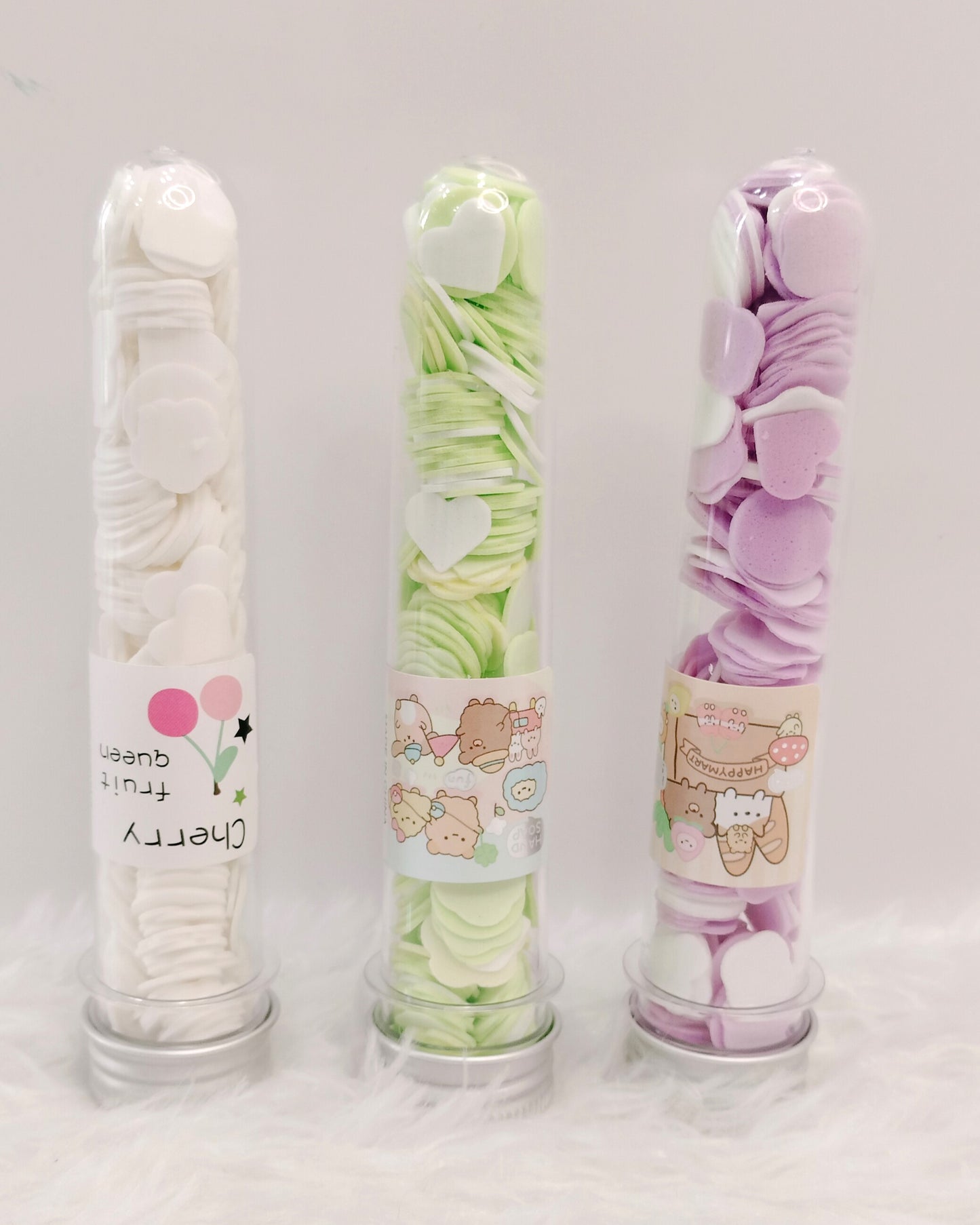 Fruity Tube Shape Paper Soap