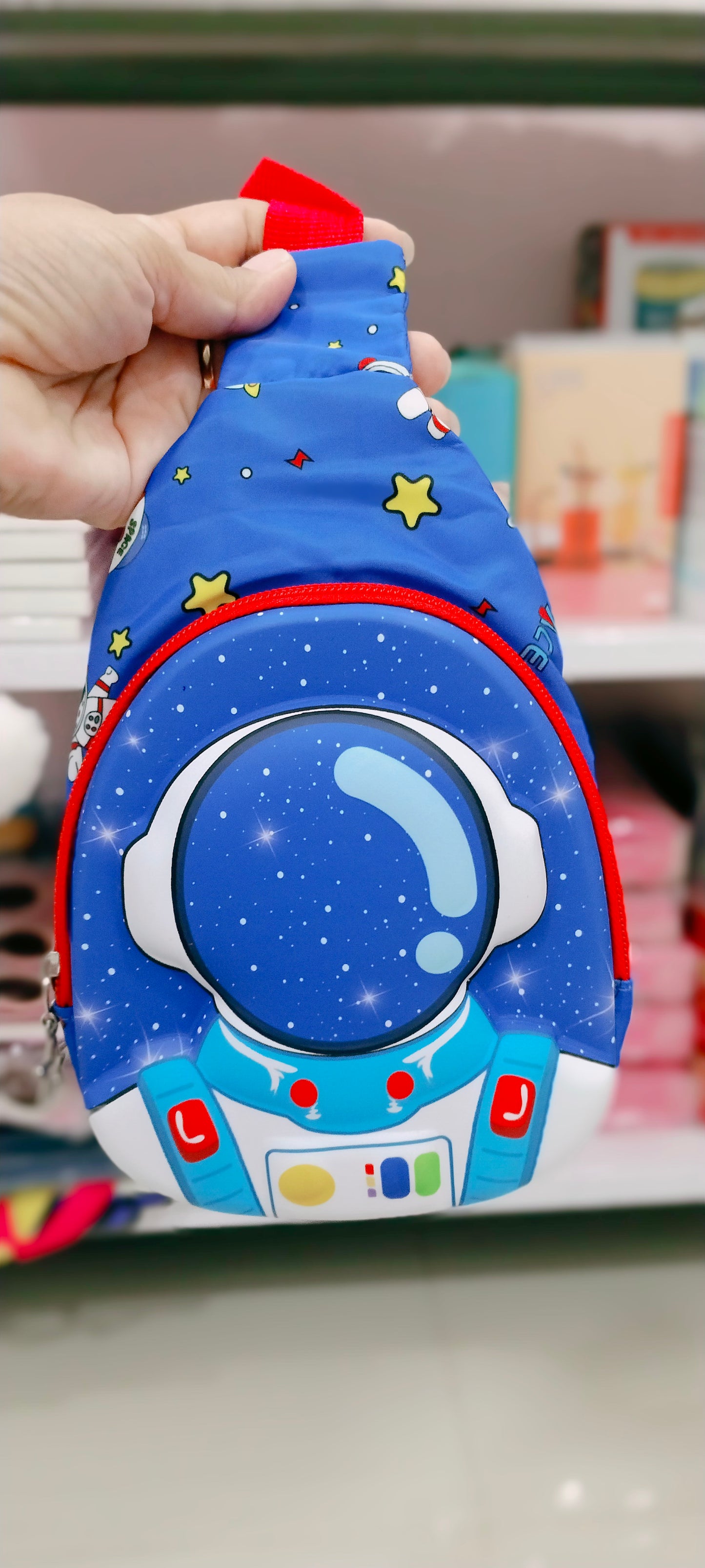 Children's Travel Bag  Cartoon Backpack Nylon Kids Sling Chest Multi-Purpose Bag