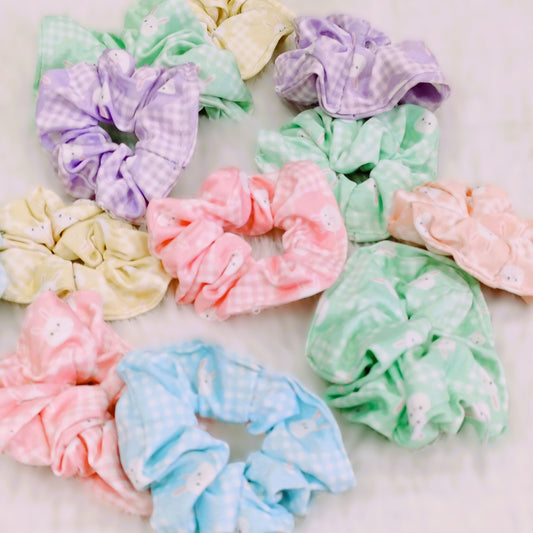 Cute Print Scrunchies