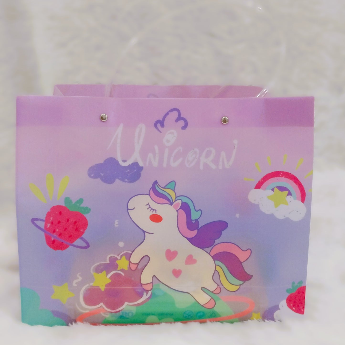 Unicorn/Space theme PVC Bag for Kid