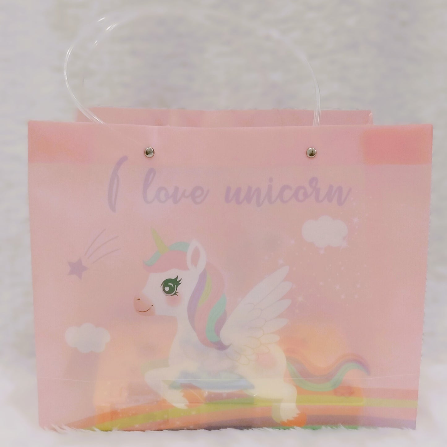 Unicorn/Space theme PVC Bag for Kid