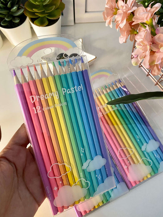 Pastel Pencil Color 12 Shades