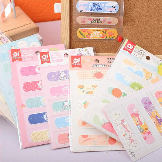 Adorable Cartoon Waterproof Bandages