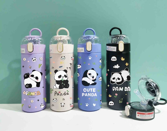 Cute Panda Steel Bottle 420ml