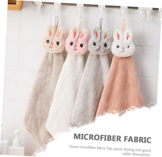 Rabbit Hand Towel for Kids