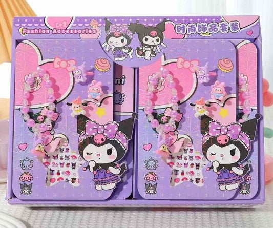 Kuromi Jewellery Set for kids
