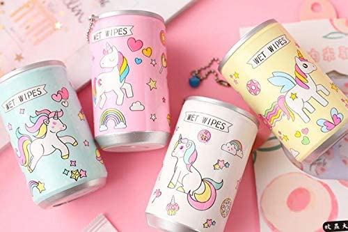 Can Shape Unicorn Portable Wet Wipes